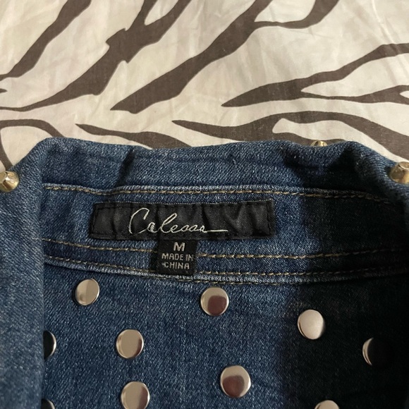 Studded Denim Jacket - Picture 5 of 7